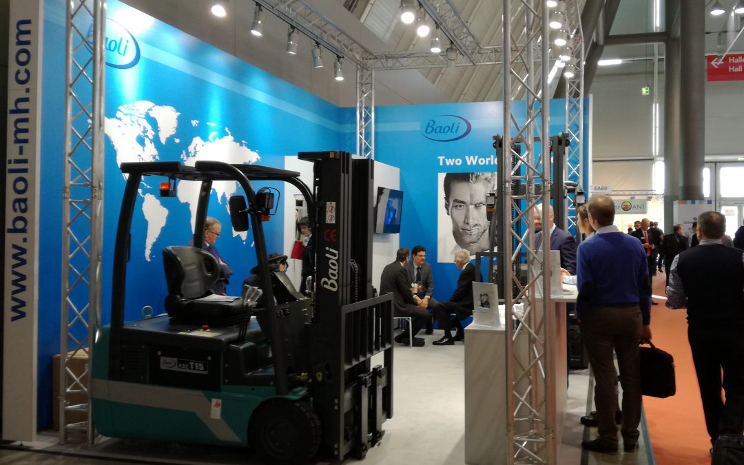 Visitors at Logimat recognized the benefits of Baoli forklifts