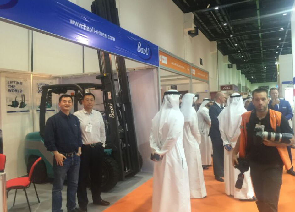Baoli forklift in Big 5 PMV LIVE, DUBAI